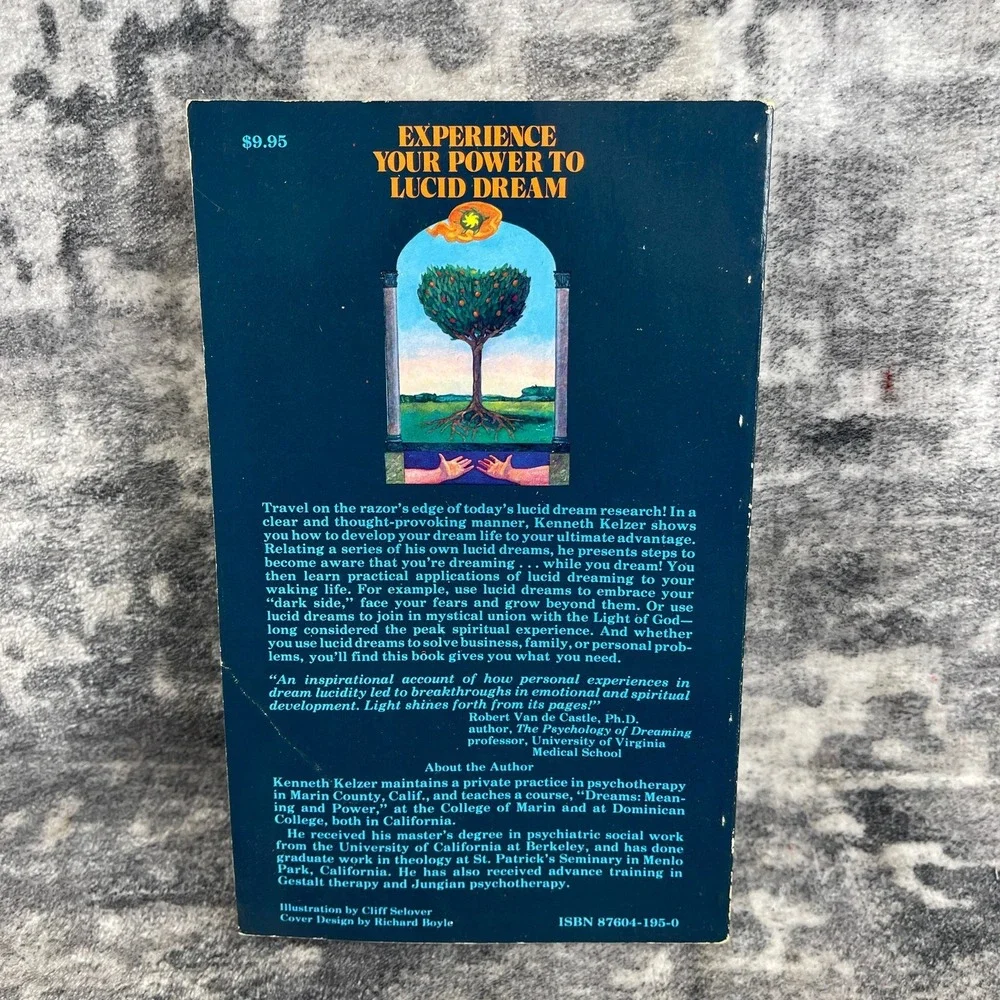 Vtg The Sun and the Shadow Lucid Dreaming Kenneth Kelzer Paperback 1987‎ Psych
